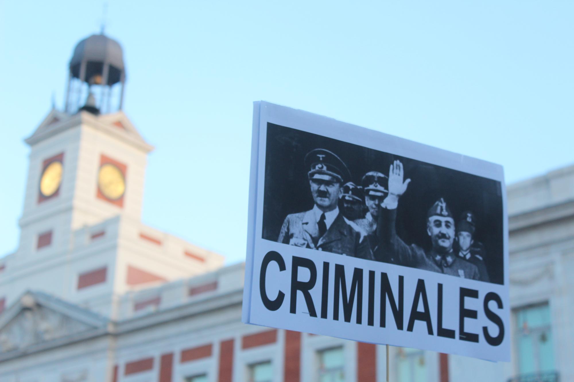 manifestación contra la impunidad del franquismo 3